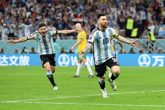 Messi đã lên tiếng đúng lúc để đưa Argentina vào tứ kết - ảnh Internet 