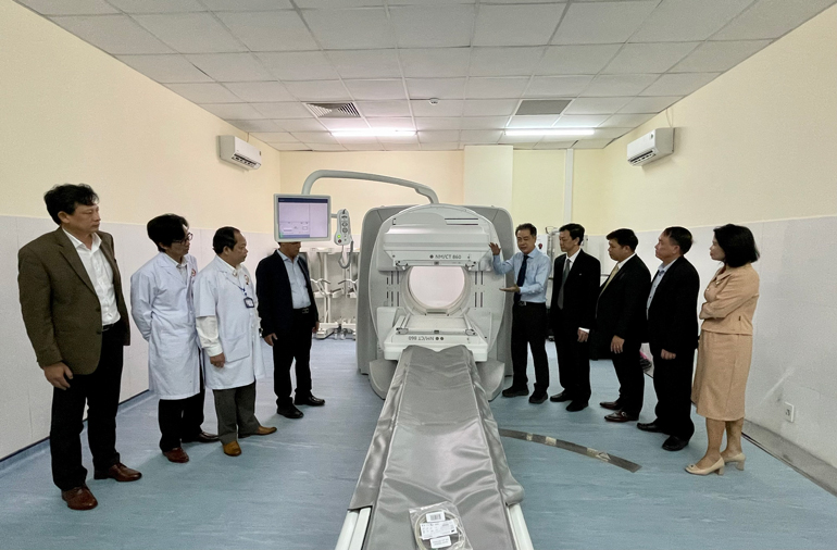 Tham quan hệ thống SPECT/CT tại BVĐK Lâm Đồng