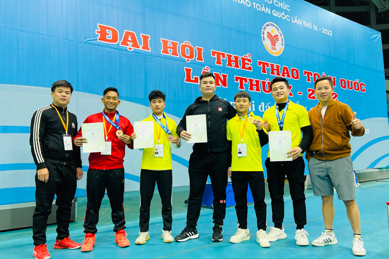 Đội tuyển đẩy gậy Lâm Đồng giành 1 Huy chương Vàng tại Đại hội Thể thao toàn quốc lần IX - năm 2022