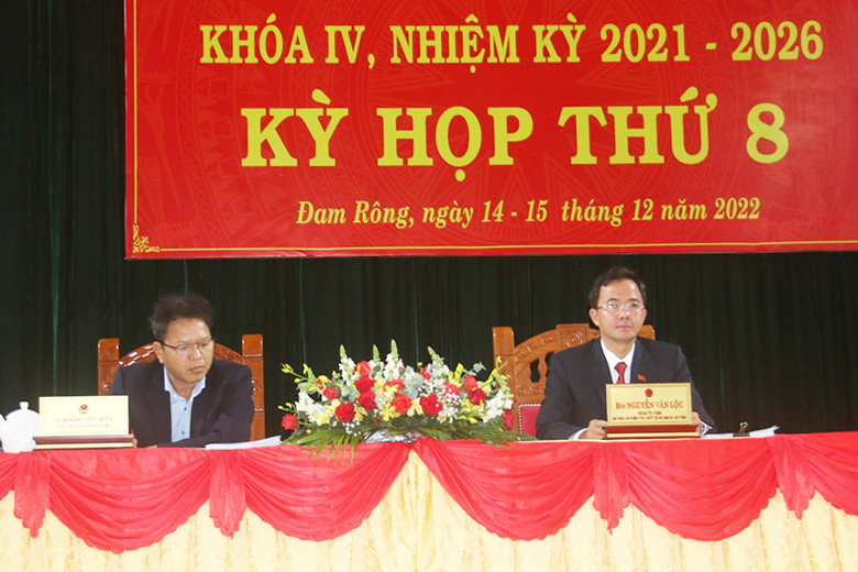 HĐND huyện Đam Rông khóa IV tổ chức kỳ họp thứ 8