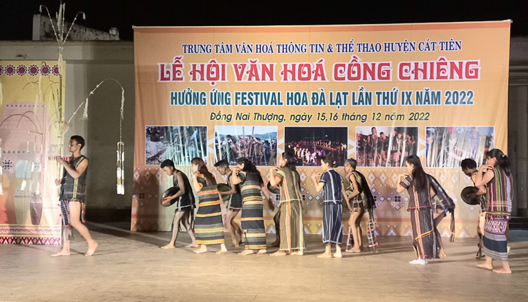 Cát Tiên: Sôi nổi Lễ hội Văn hóa cồng chiêng