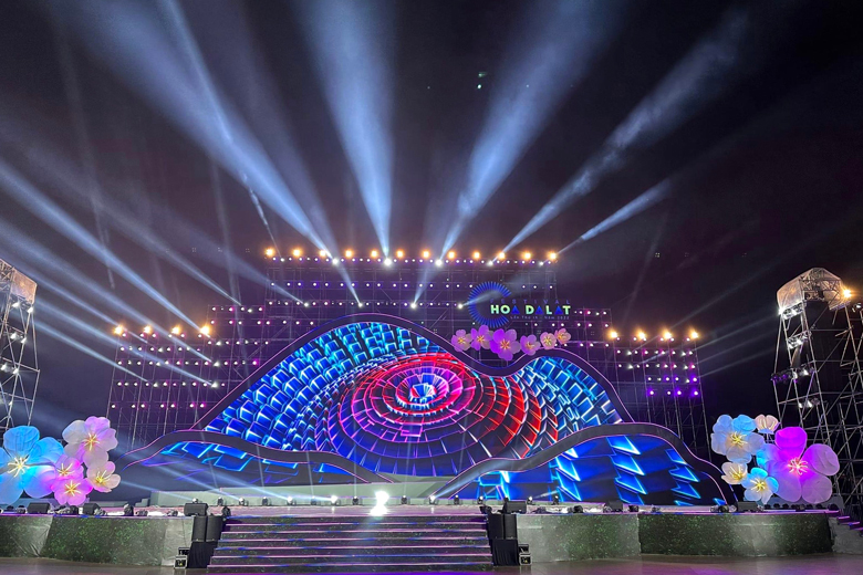 Khu vực quảng trường Lâm Viên diễn ra đêm khai mạc Festival Hoa 2022 là khu vực cấm bay thiết bị không người lái