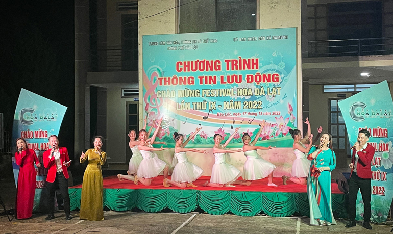Bảo Lộc: Tổ chức lưu diễn phục vụ người dân vùng xa, vùng đồng bào dân tộc thiểu số