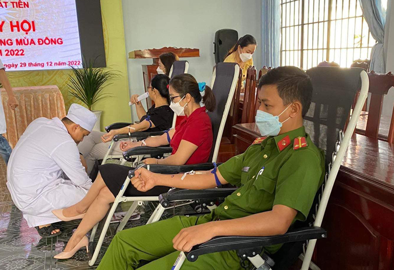 Cát Tiên: Tiếp nhận 162 đơn vị máu tại Ngày hội Giọt máu hồng mùa đông