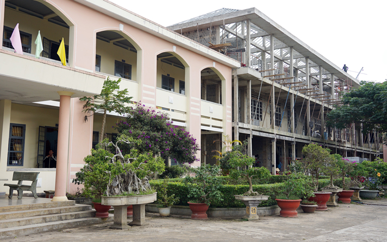 Trường THCS Ka Đô, huyện Đơn Dương được đầu tư khoảng 18 tỷ đồng cho các hạng mục phòng học, phòng bộ môn, nhà đa năng sẽ đưa vào sử dụng trong năm học 2022 - 2023