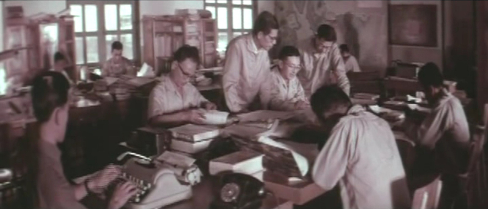 Các chuyên gia Nhật Bản làm việc tại công trường xây dựng thủy điện Đa Nhim năm 1961