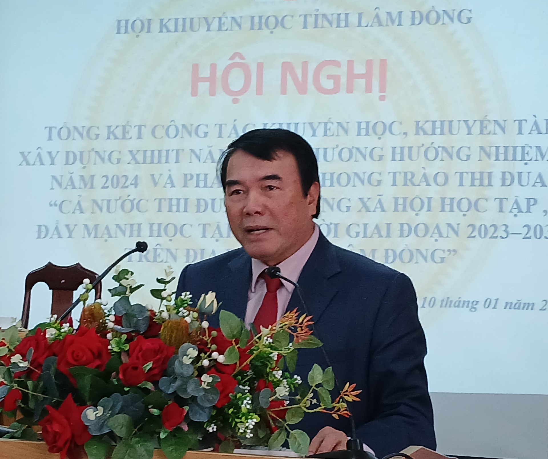 Phó chủ tịch UBND tỉnh Phạm S phát biểu chỉ đạo tại hội nghị
