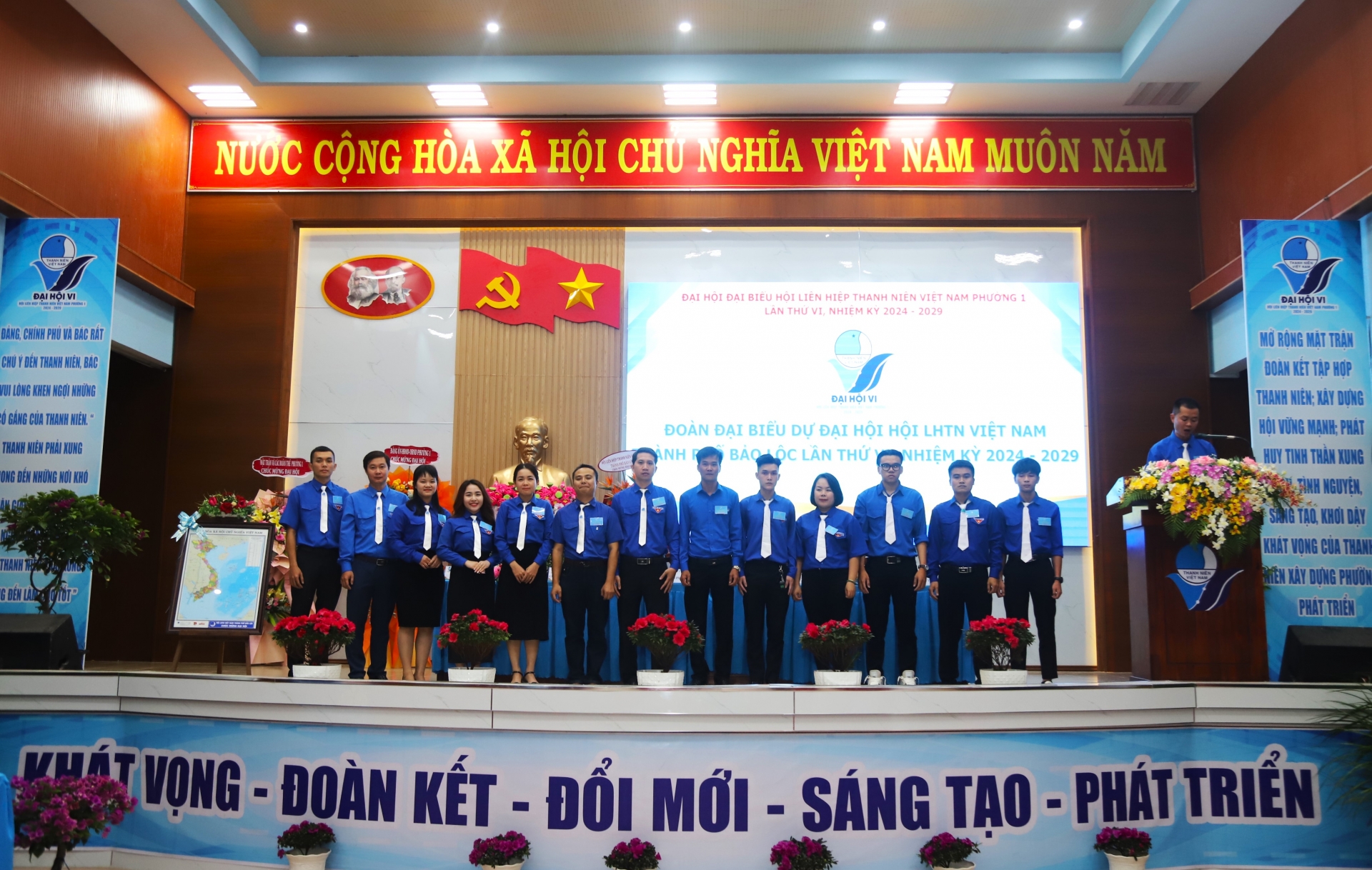Ra mắt Ủy ban Hội LHTN Việt Nam Phường 1 (TP Bảo Lộc) nhiệm kỳ 2024 - 2029