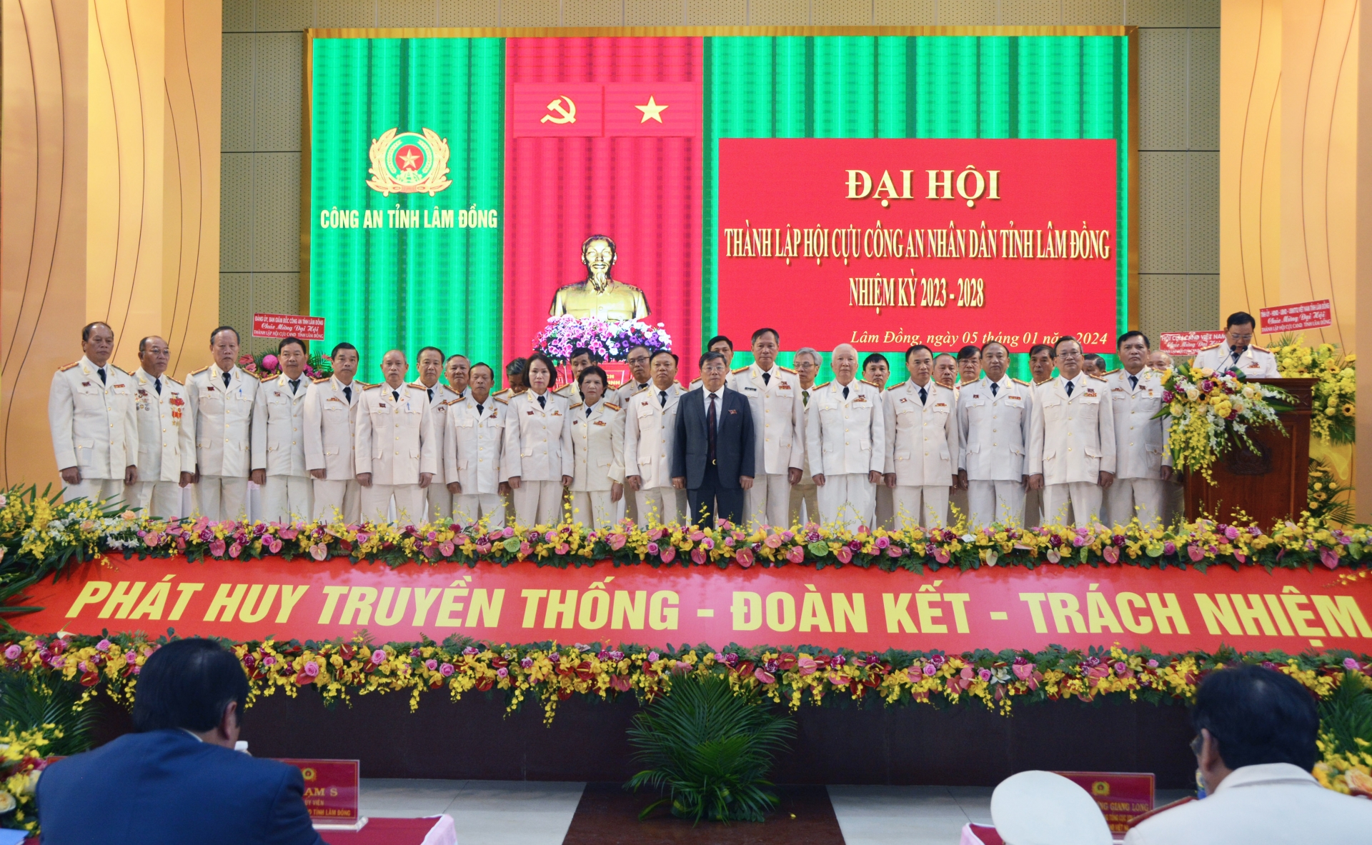 Ra mắt Ban chấp hành Hội cựu Công an Nhân dân tỉnh Lâm Đồng