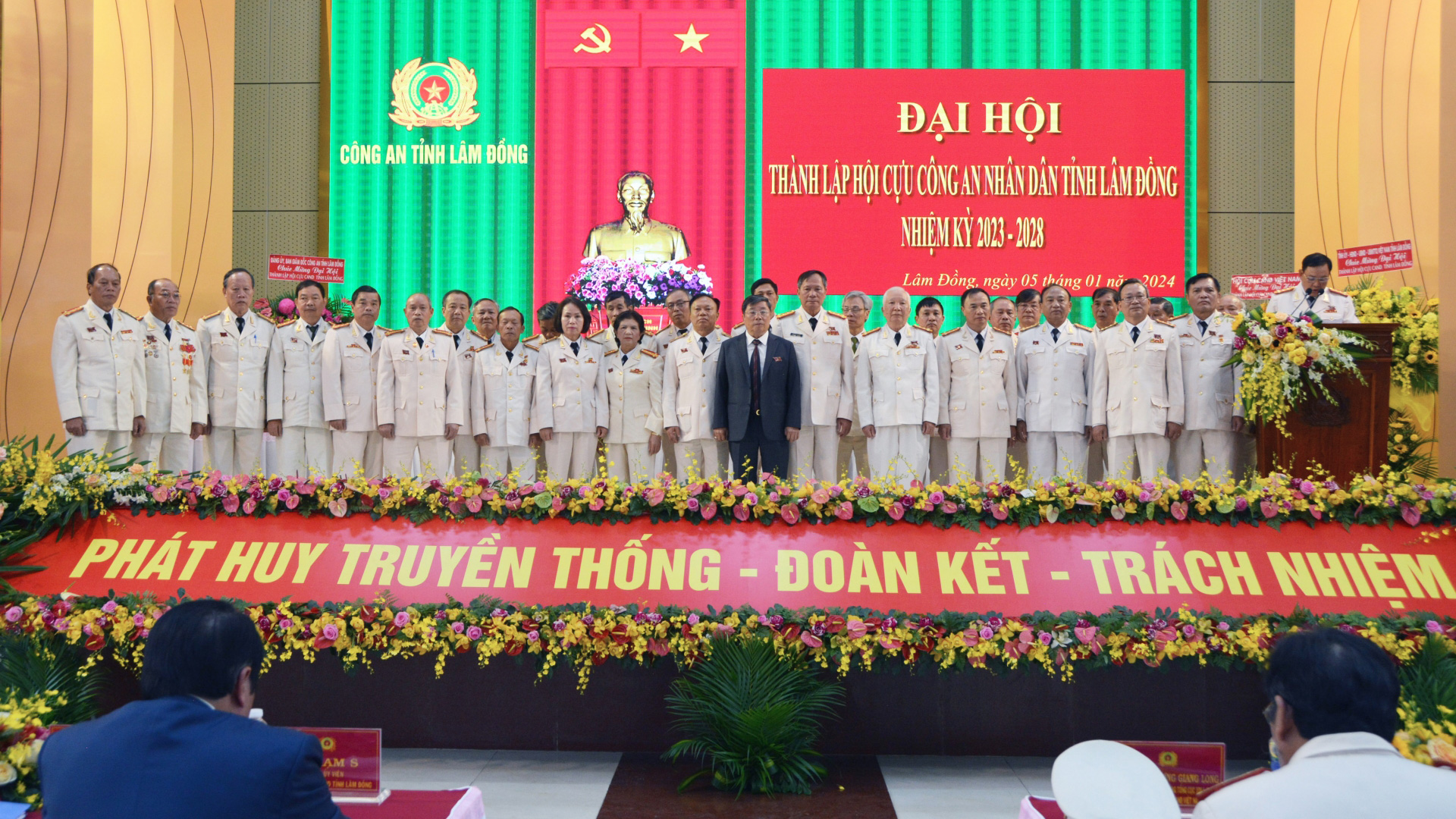 Thành lập Hội Cựu Công an Nhân dân tỉnh Lâm Đồng