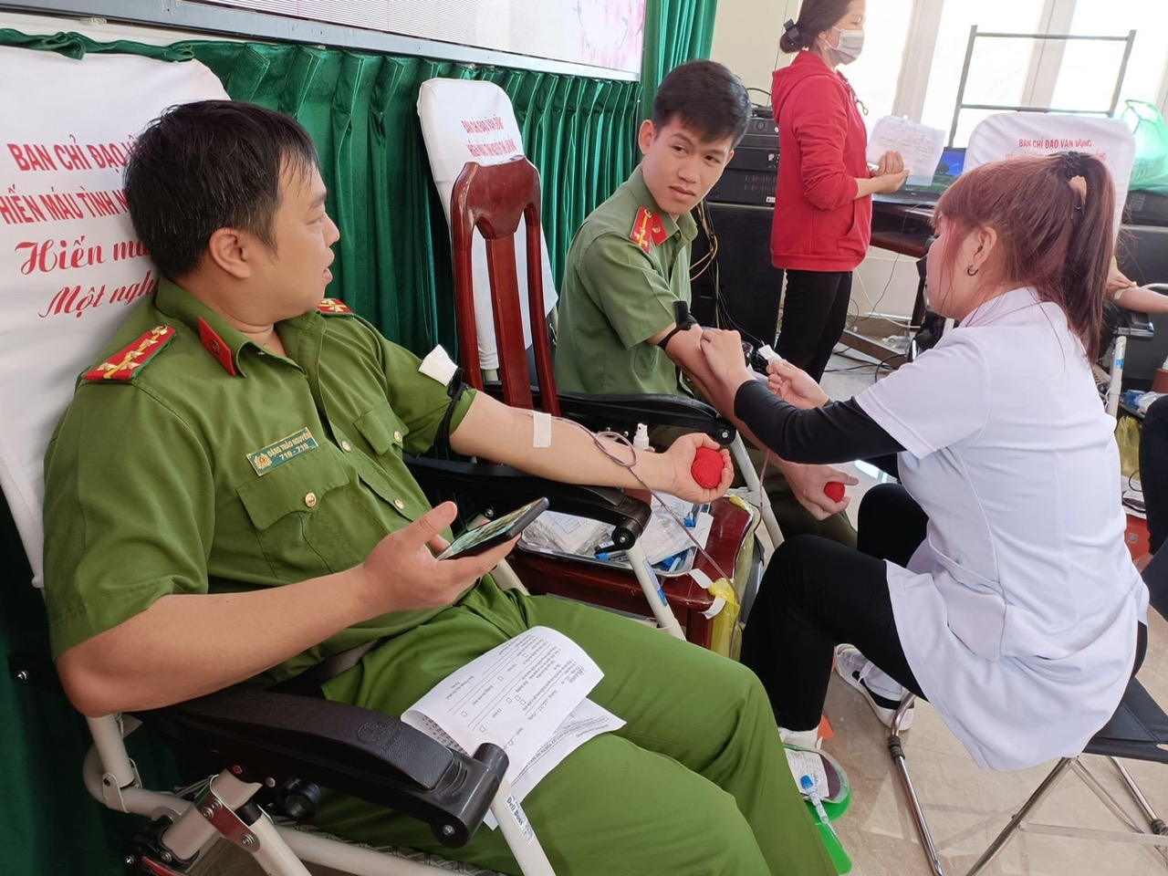 Tổ chức hiến máu tình nguyện tại Đơn Dương