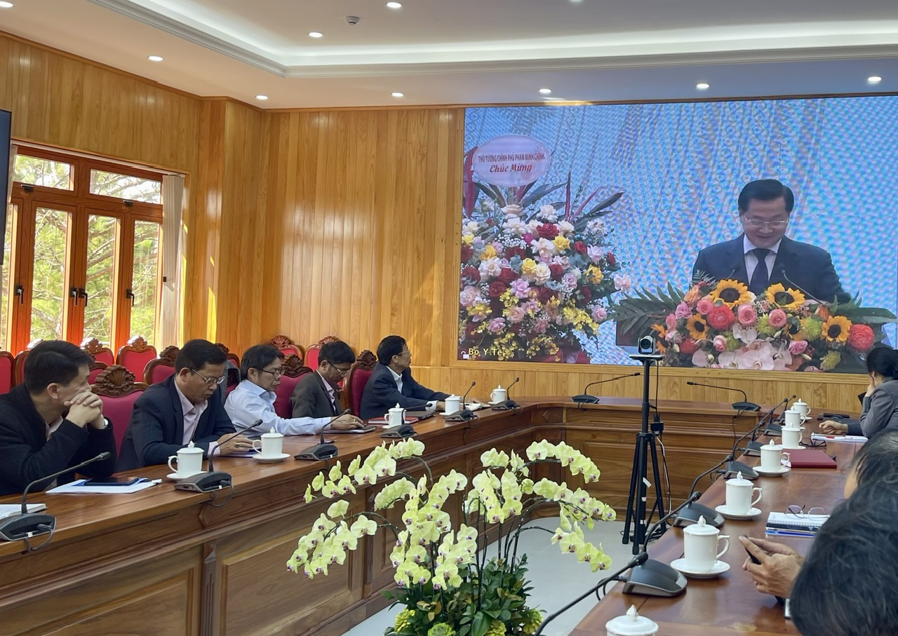 Phó thủ tướng Lê Minh Khái phát biểu chỉ đạo hội nghị