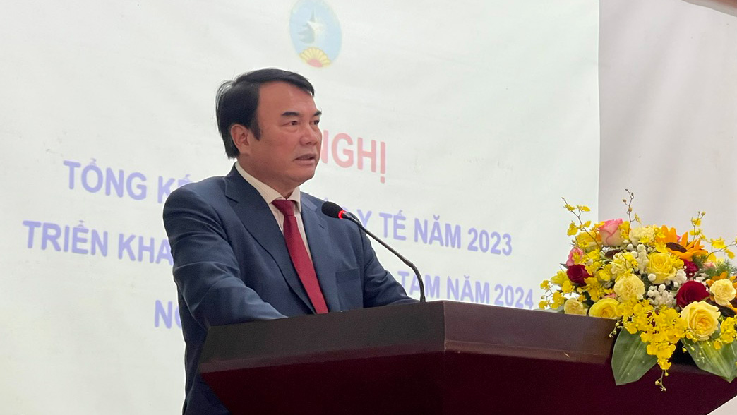 Phó Chủ tịch UBND tỉnh Phạm S phát biểu chỉ đạo tại hội nghị