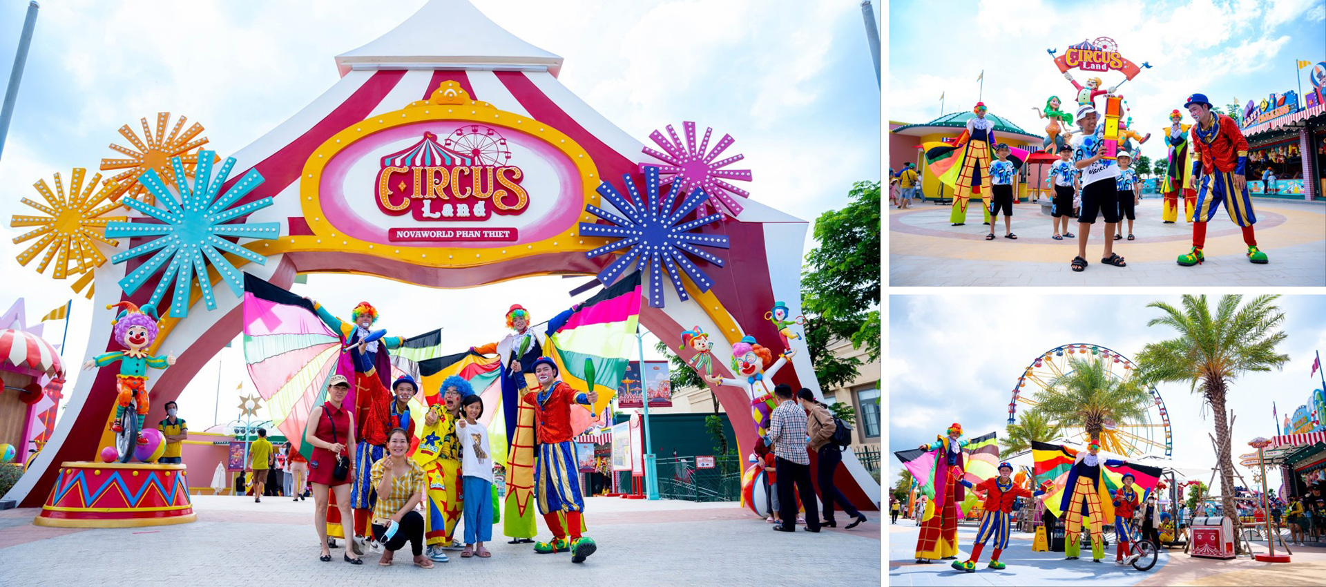 Khu vui chơi Circus land sẽ càng thêm náo nhiệt với chuỗi hoạt động từ Circus Vibe Fest