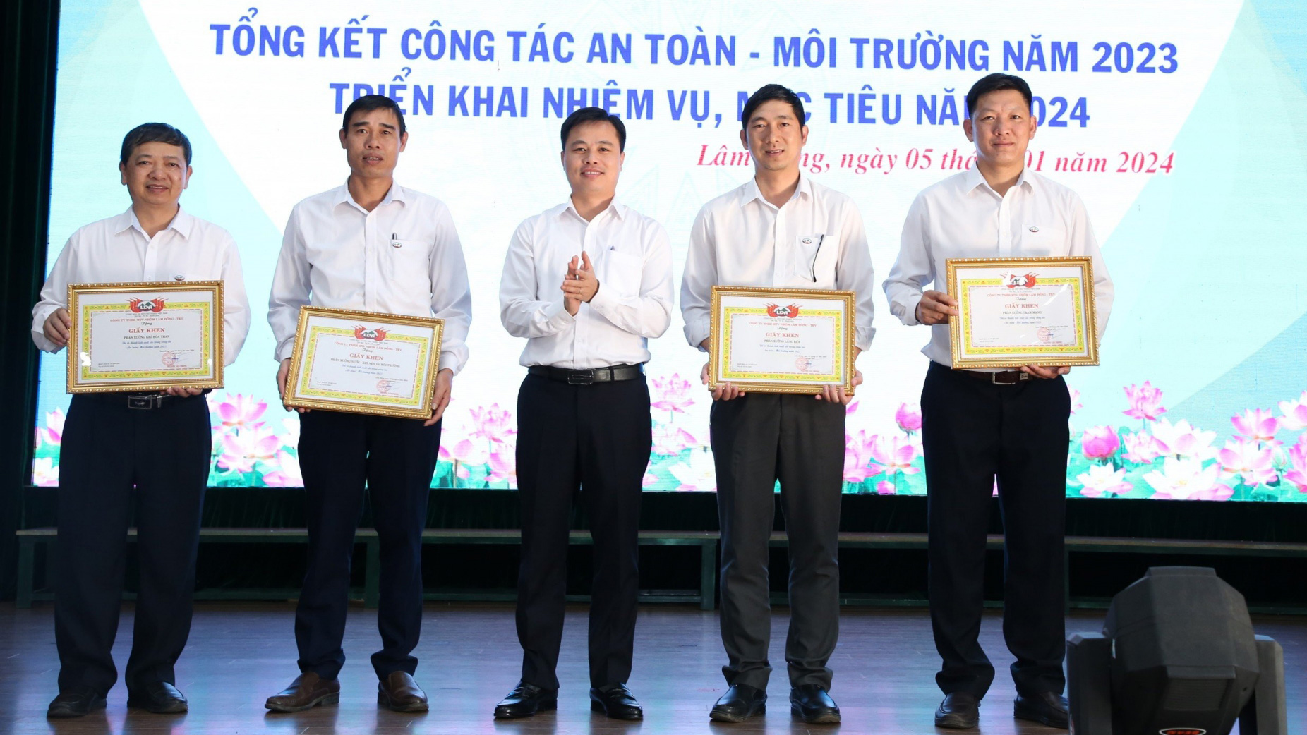 Công ty Nhôm Lâm Đồng thực hiện tốt công tác an toàn - môi trường trong năm 2023