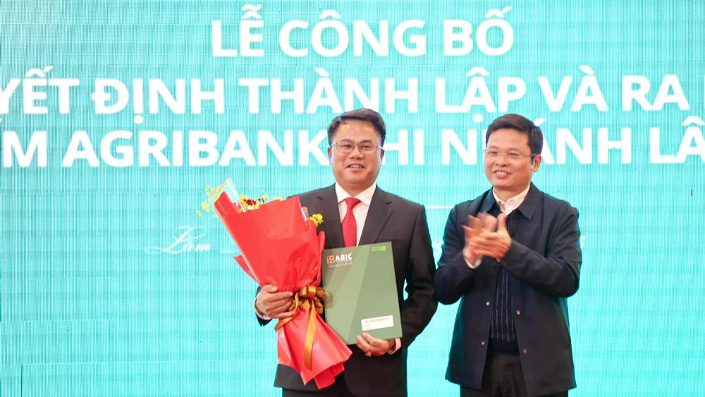 Công bố quyết định thành lập và ra mắt Công ty Bảo hiểm Agribank Chi nhánh Lâm Đồng