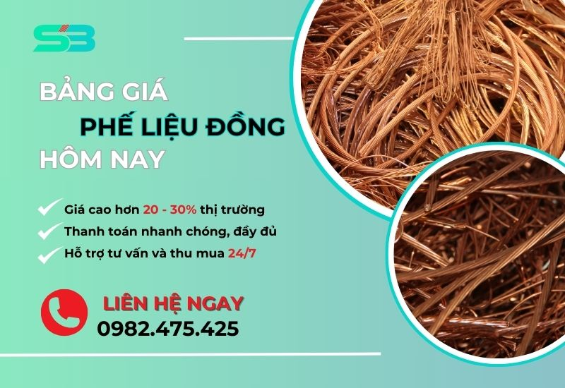 Bảng Giá Thu Mua Phế Liệu Đồng Mới Nhất