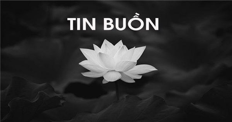 Tin buồn đồng chí: PHẠM THỊ HÒA