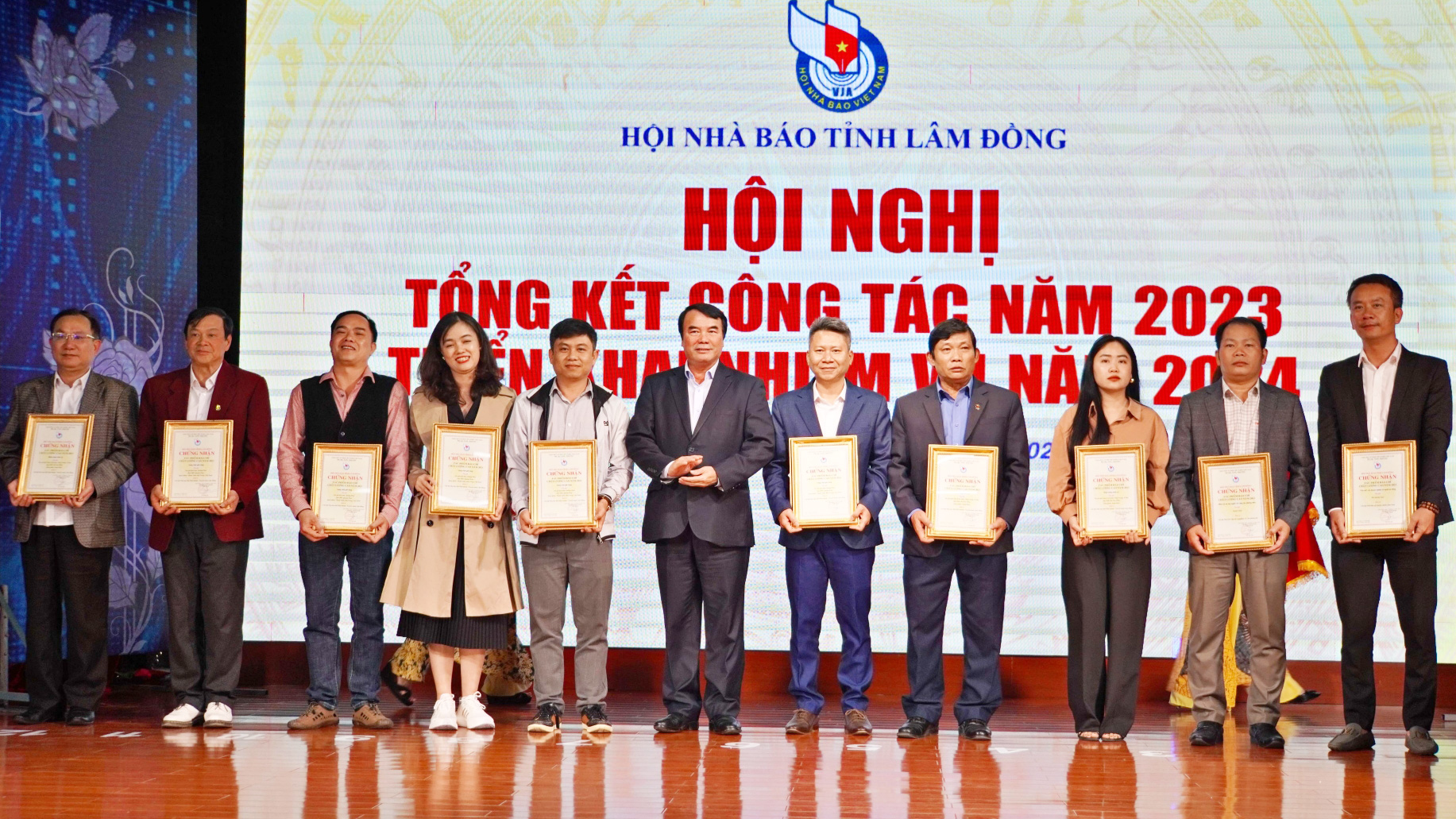 Hội Nhà báo tỉnh Lâm Đồng tổ chức hội nghị triển khai nhiệm vụ năm 2024