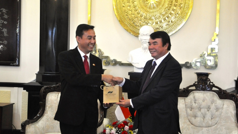 Tổng lãnh sự Indonesia thăm và làm việc tại Lâm Đồng