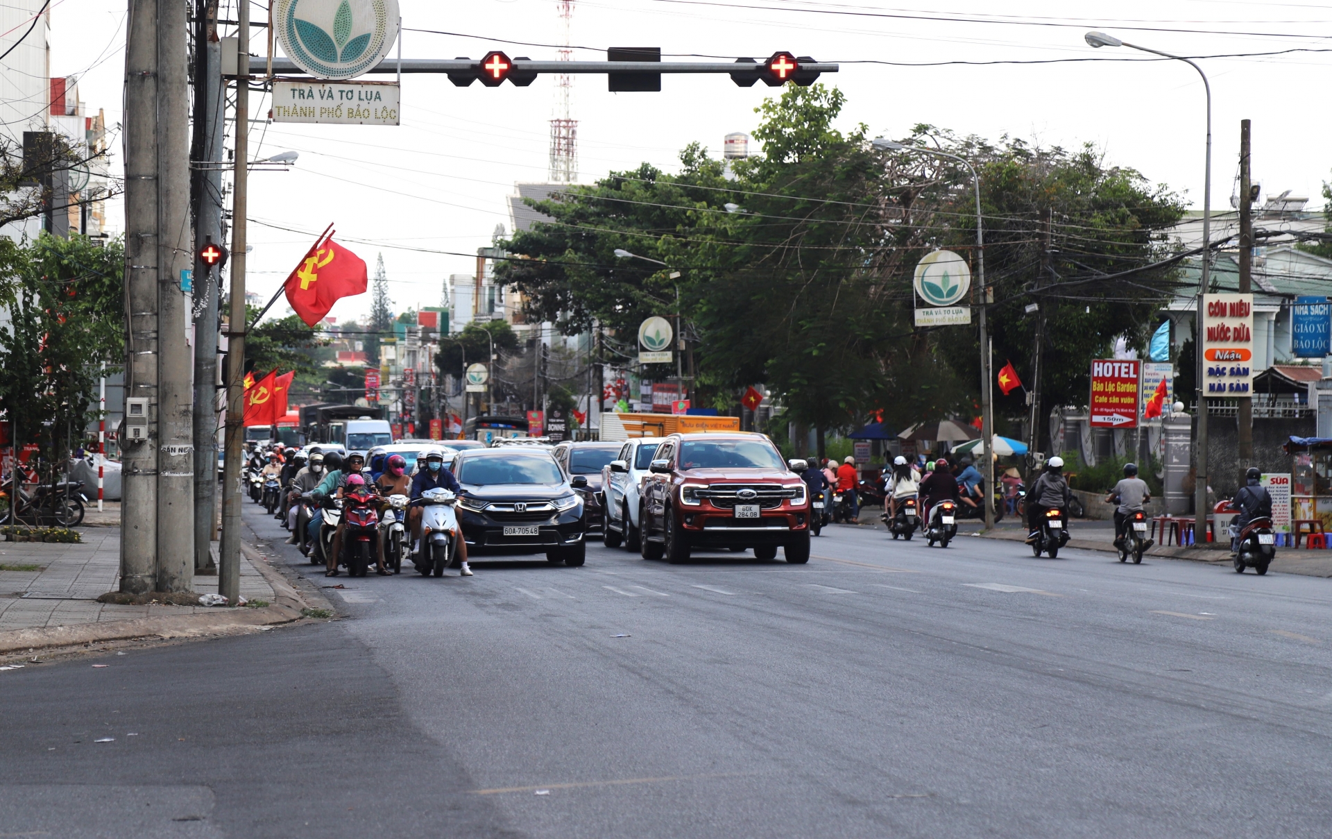 Phương tiện lưu thông trật tự khi rời Lâm Đồng, Quốc lộ 20 thông suốt