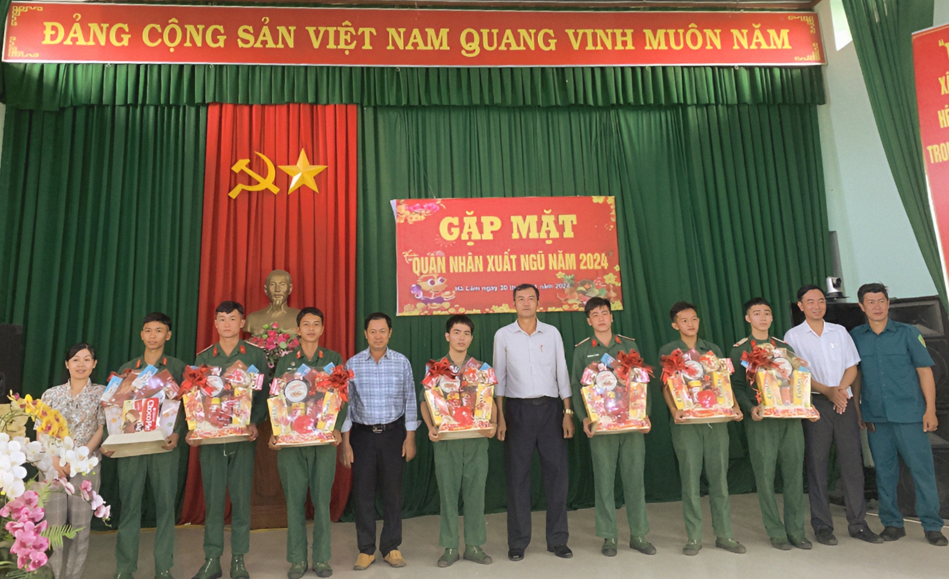 Đạ Huoai: Đón quân nhân xuất ngũ trở về địa phương