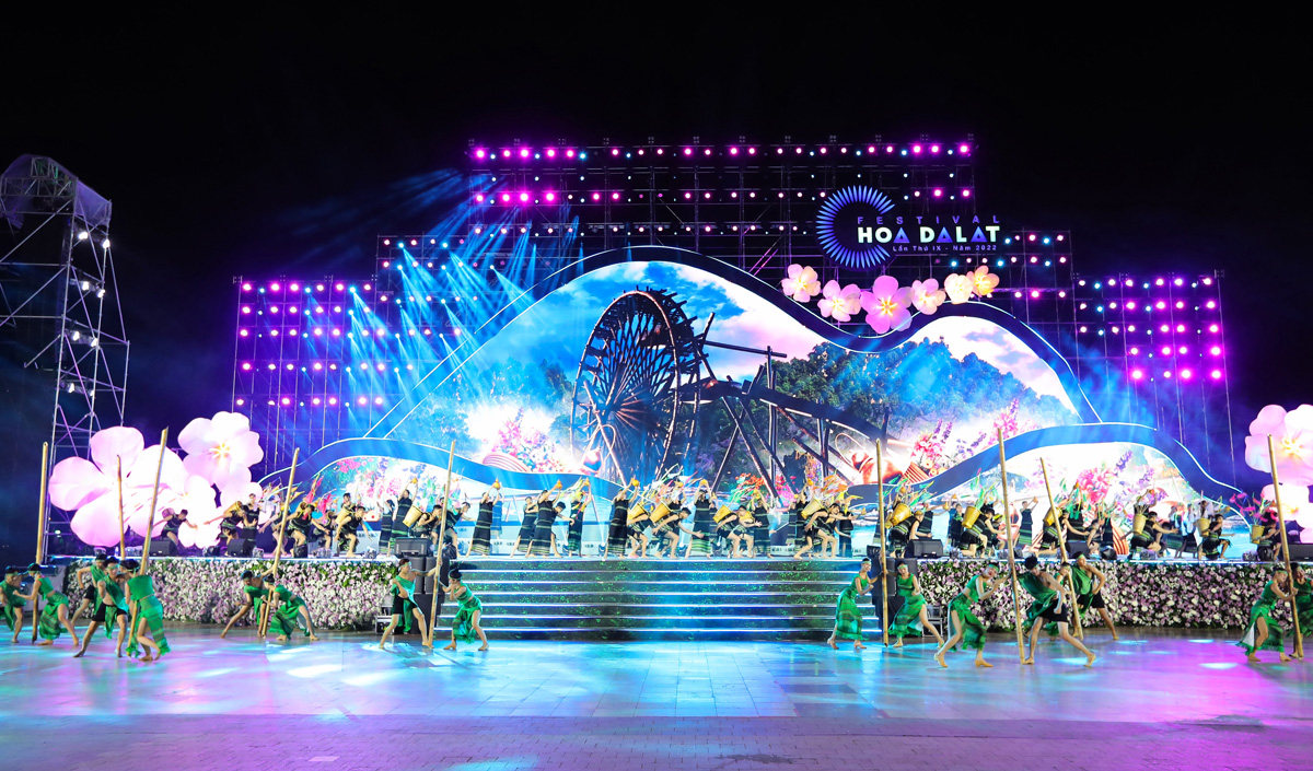Festival Hoa Đà Lạt lần thứ IX được tổ chức vào cuối năm 2023