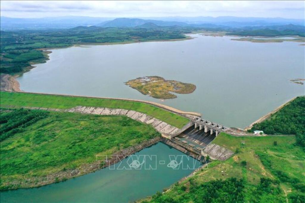 Hồ chứa nước thủy điện Sông Hinh (Phú Yên). Ảnh minh họa