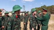 Bộ Tư lệnh Quân khu 7 kiểm tra công tác chuẩn bị huấn luyện chiến sĩ mới năm 2024 tại Trung đoàn Bộ binh 994