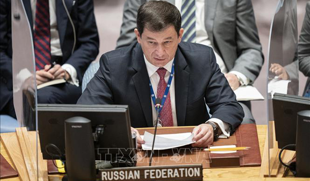 Phó trưởng phái đoàn đại diện của Nga tại Liên hợp quốc Dmitry Polyanskiy
