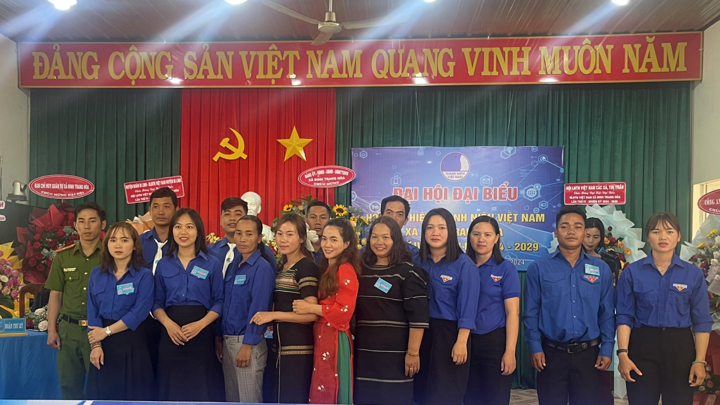 Di Linh: Hội LHTN xã Đinh Trang Hoà tổ chức thành công Đại hội điểm