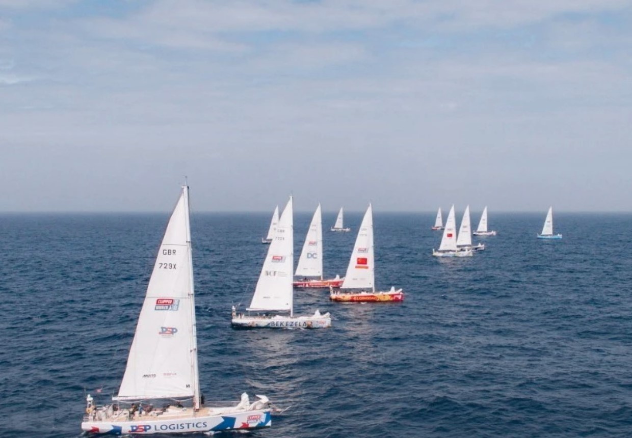 Những đội thuyền đầu tiên của Giải đua thuyền buồm vòng quanh thế giới Clipper Race mùa giải 2023-2024