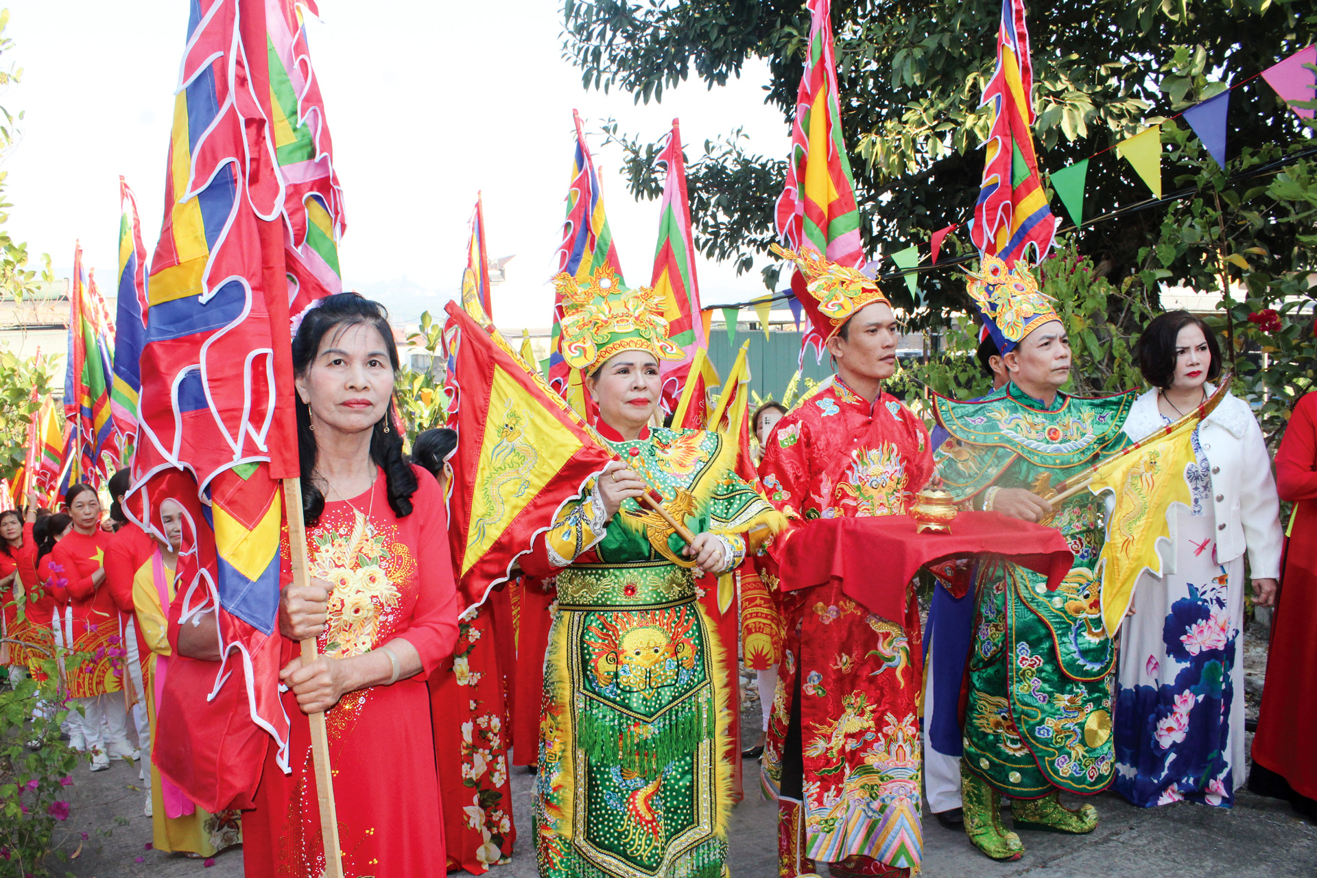 Hội đền thờ Mẫu Mê Linh, Lâm Hà