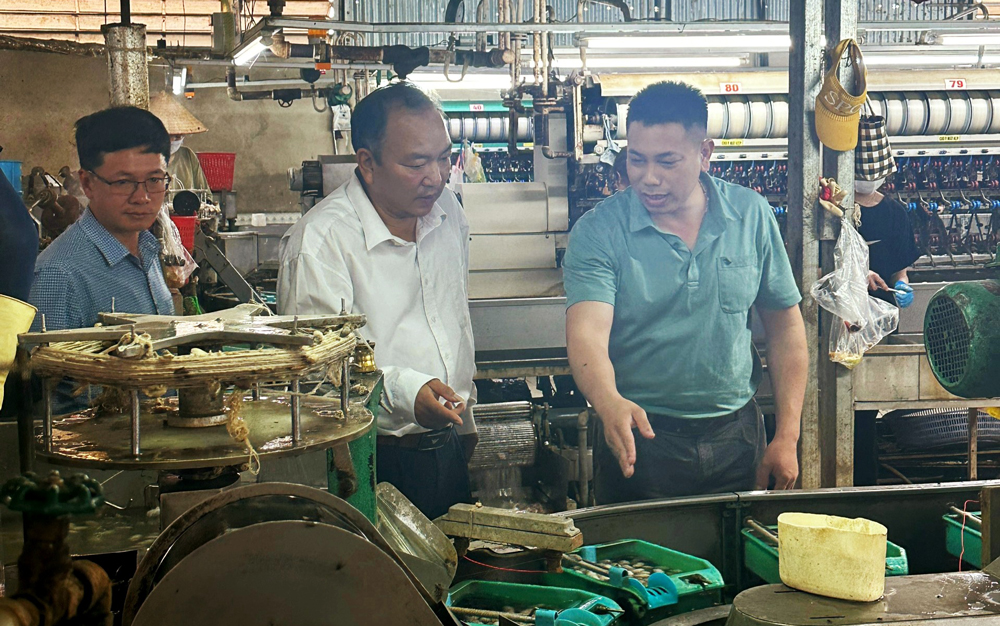 Lãnh đạo Lâm Hà thăm doanh nghiệp nhân dịp đầu Xuân Giáp Thìn