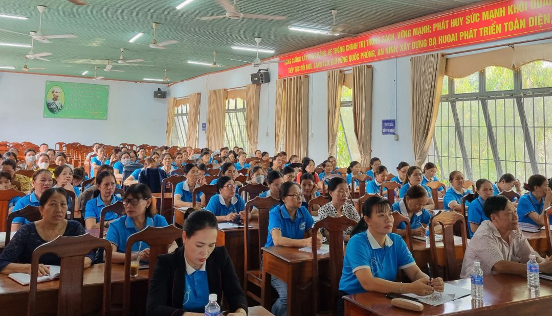 Đạ Huoai: Phát động “Xây dựng người phụ nữ Lâm Đồng thời đại mới” giai đoạn 2022 - 2027