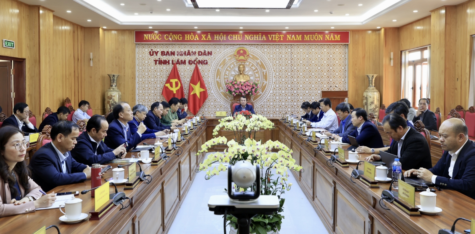 Các đại biểu tỉnh Lâm Đồng tham dự Phiên họp thứ 5 của Ban Chỉ đạo Trung ương các Chương trình mục tiêu quốc gia