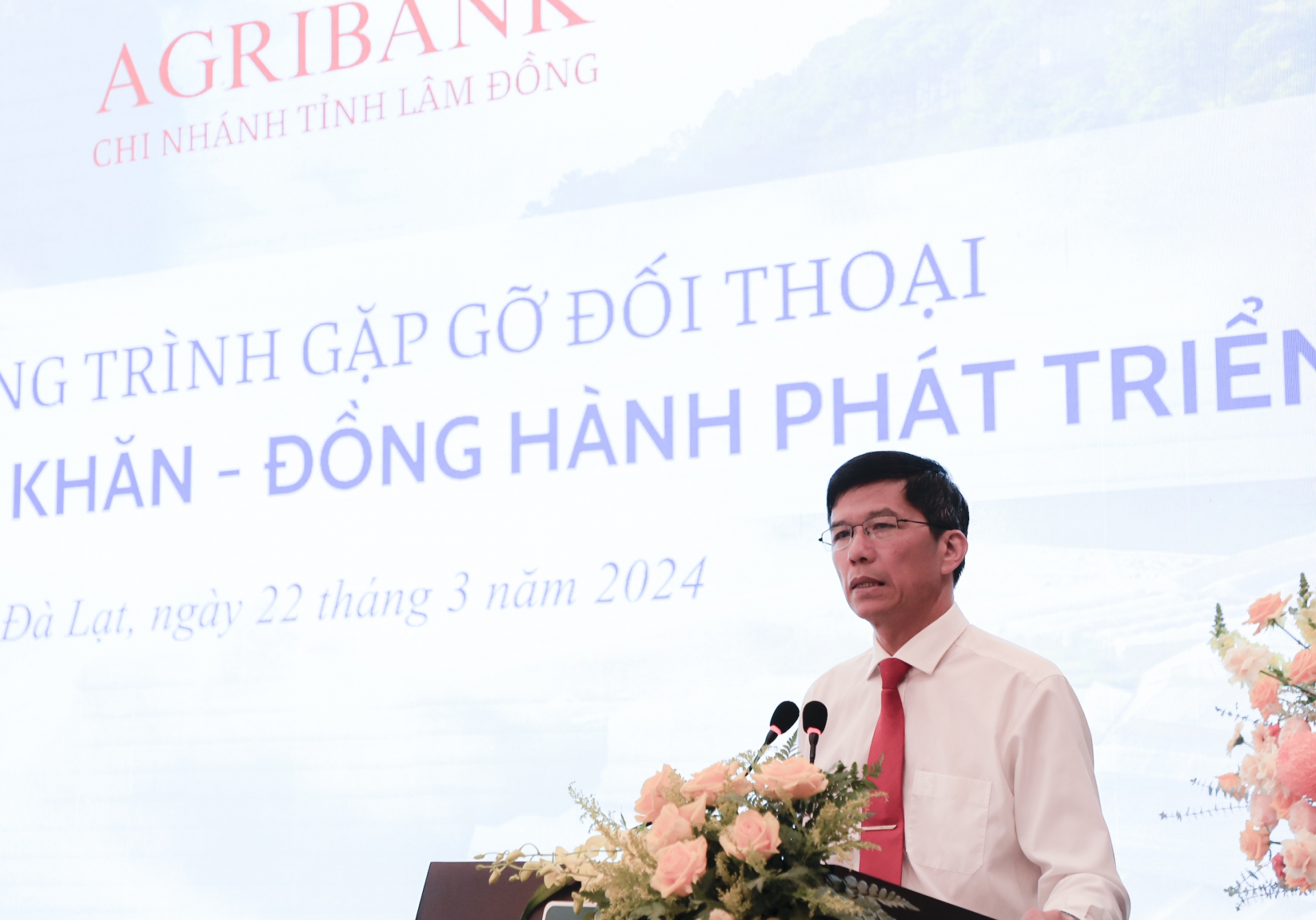 Ông Nguyễn Xuân Hoà – Giám đốc Agribank chi nhánh tỉnh Lâm Đồng