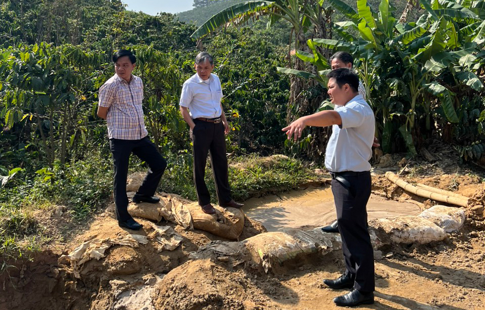 Đức Trọng: Kiểm tra, xử lý tình trạng san gạt, cải tạo mặt bằng, khai thác khoáng sản tại Đà Loan