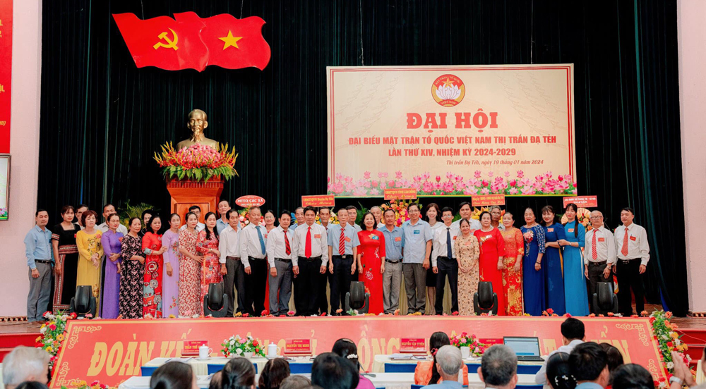 Đạ Tẻh: Hoàn thành Đại hội Mặt trận Tổ quốc Việt Nam cấp cơ sở