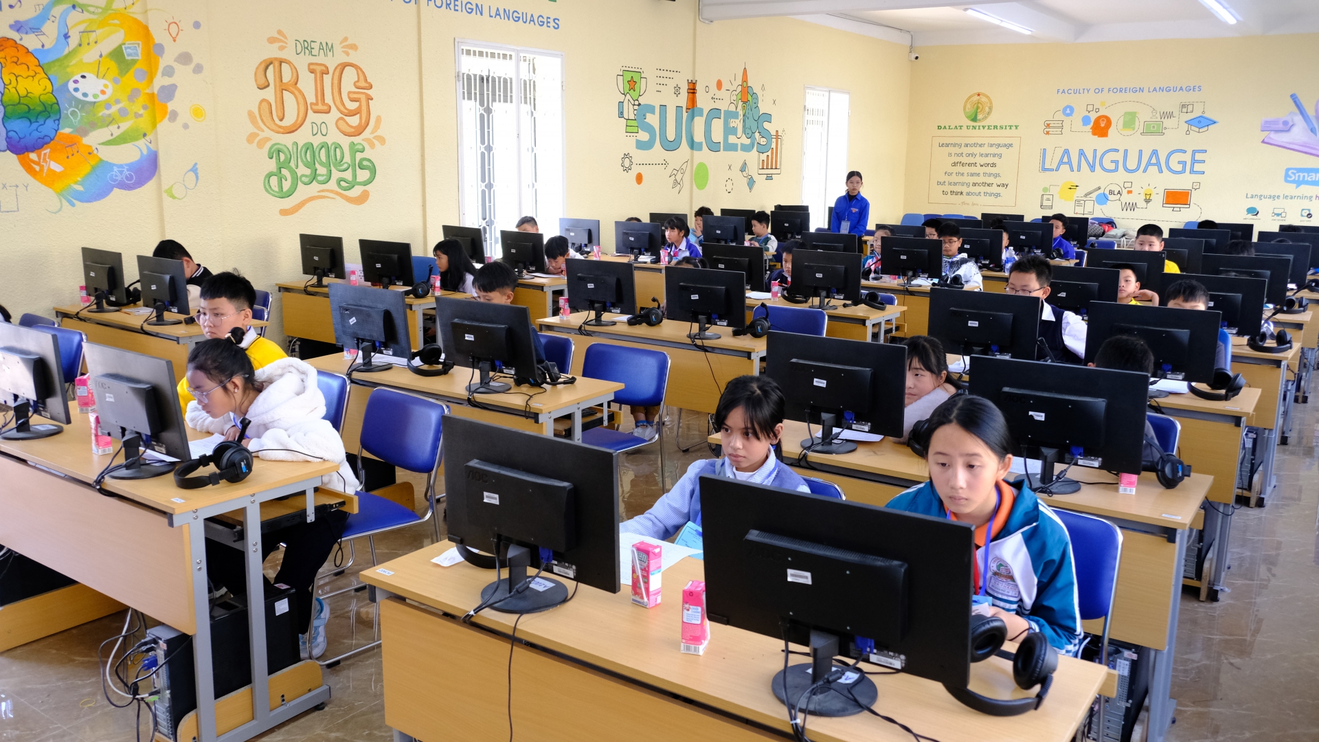 320 học sinh tham gia Hội thi Tin học thiếu nhi thành phố Đà Lạt lần thứ XX