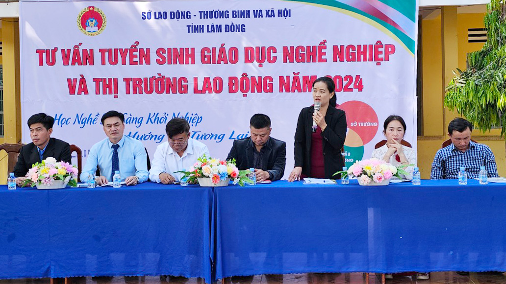 Tư vấn tuyển sinh, giáo dục nghề nghiệp tại huyện Đam Rông