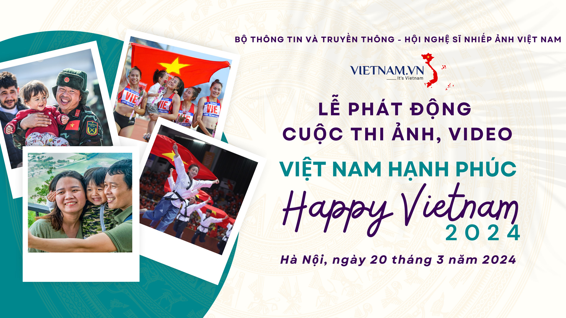 Lễ phát động cuộc thi Việt nam hạnh phúc happy việt nam 2024