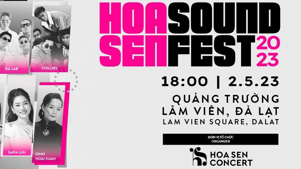 Hoa Sen SoundFest 2023 - Hấp dẫn với concert nhạc đương đại quốc tế