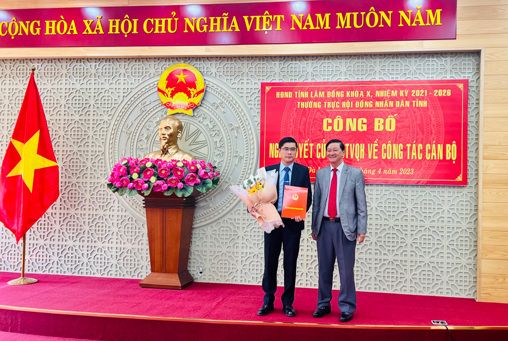 Đồng chí Nguyễn Khắc Bình giữ chức Phó Chủ tịch HĐND tỉnh nhiệm kỳ 2021 - 2026
