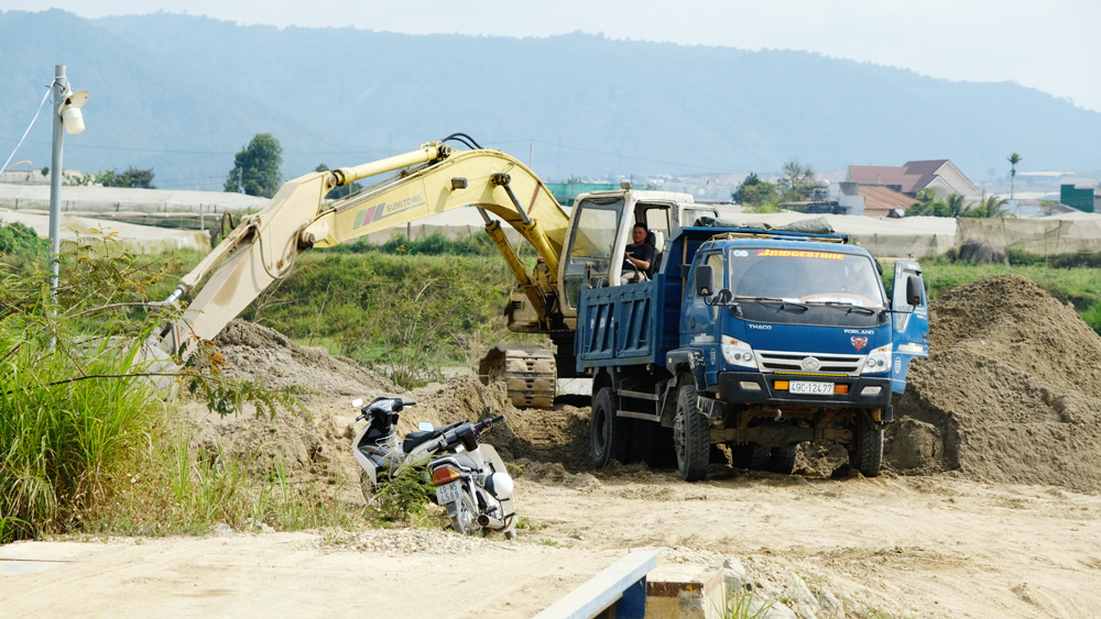 Đơn Dương tăng cường quản lý hoạt động khai thác tài nguyên, khoáng sản