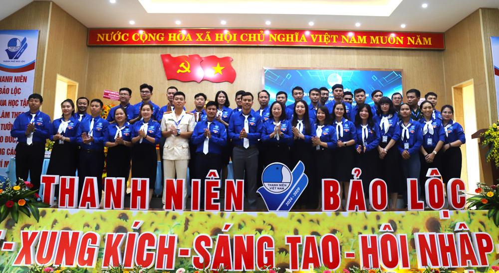 Đại hội Hội LHTN Việt Nam TP Bảo Lộc lần thứ VI thành công tốt đẹp