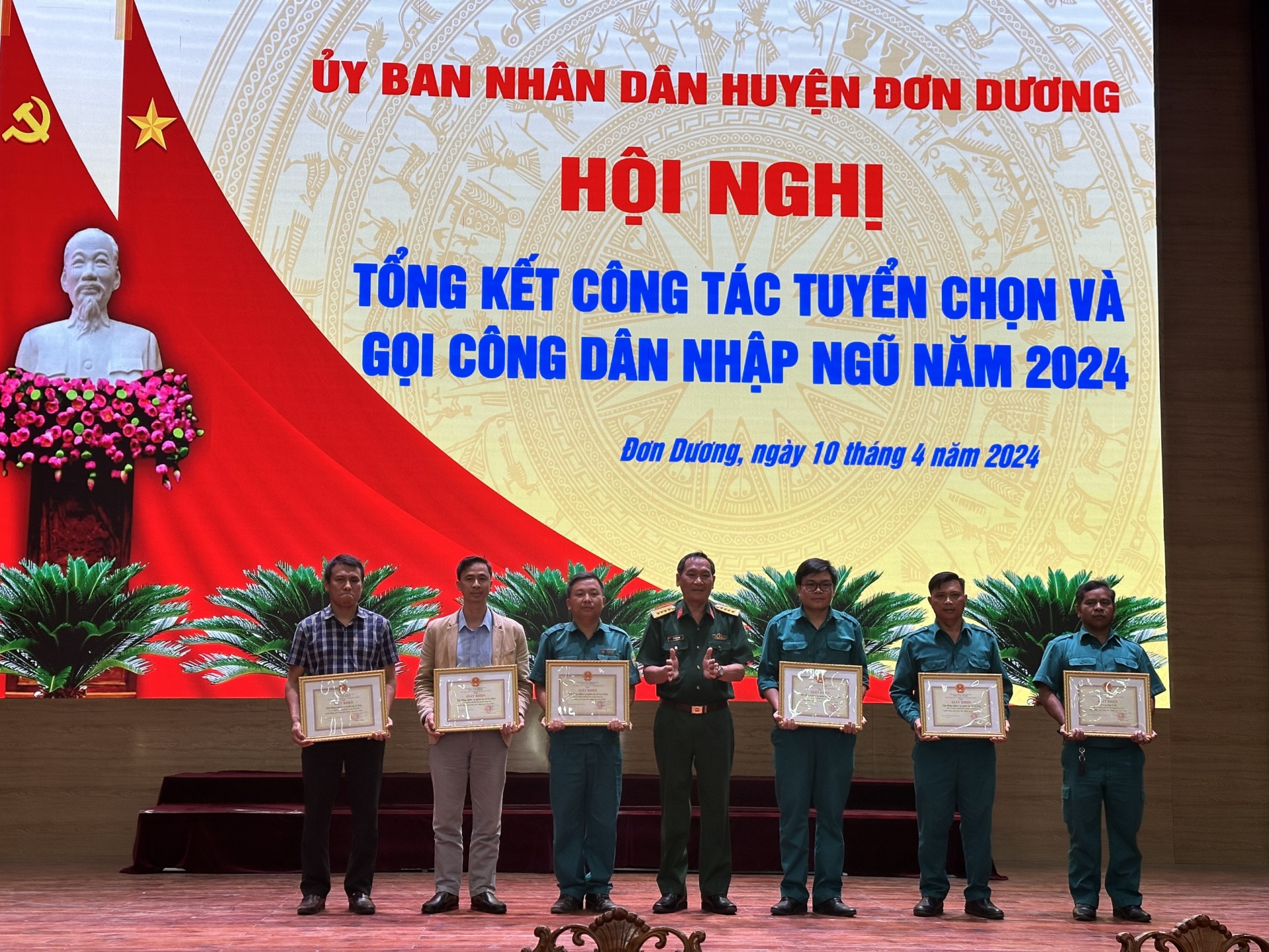 Đơn Dương tổng kết công tác tuyển chọn gọi công dân nhập ngũ năm 2024