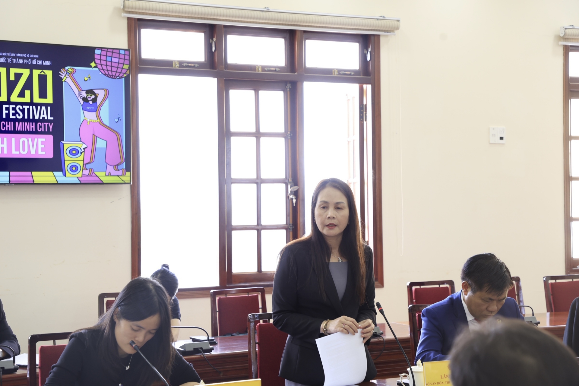 Bà Nguyễn Thị Bích Giám đốc Sở Văn hoá - Thể thao và Du lịch, cam kết, Sở sẽ tạo điều kiện thuận lợi để phía Hàn I Quốc khảo sát và thực hiện các nội dung thoả thuận với tỉnh…