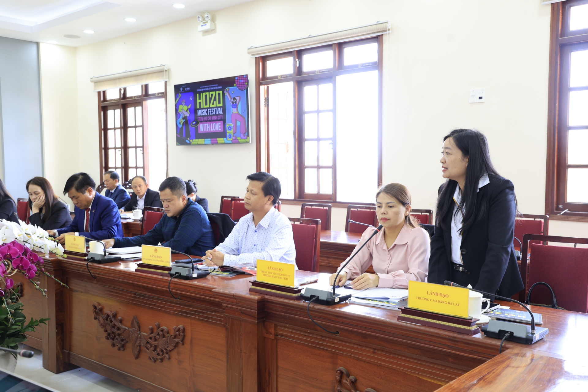 Bà Nguyễn Thị Mỹ Hạnh – Phó Hiệu trưởng Trường Cao đẳng Đà Lạt, cho biết: Chủ trương của Trường là sẵn sàng hợp tác đào tạo các ngành nghề…