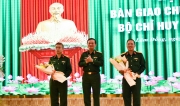 Lâm Đồng: Bàn giao chức vụ Chính ủy Bộ CHQS tỉnh